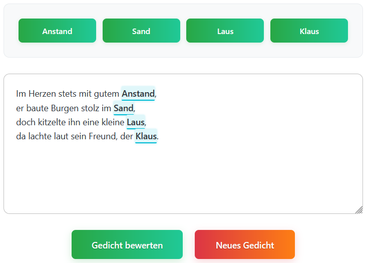 Poesie-Werkstatt
