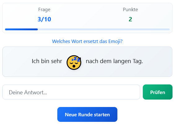 Emojis raten