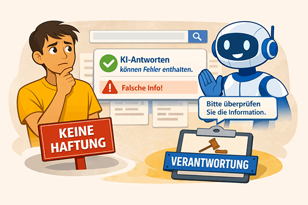Google AI Overviews: Wer haftet, wenn die KI lügt?